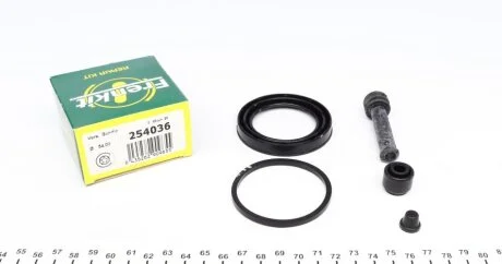 Ремкомплект гальмівного супорту NISSAN PRIMERA FRENKIT 254036