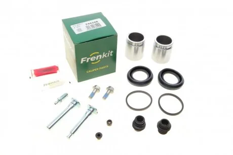 Ремкомплект суппорта переднего (d=44mm + поршни + направляющие) Nissan X-Trail (FRENKIT 744248