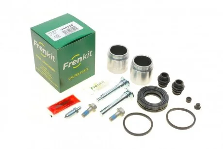 Ремкомплект суппорта переднего (d=45mm + поршни + направляющие) Nissan X-Trail (FRENKIT 744259