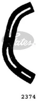 Вигнутий патрубок системи охолодження Gates 2374