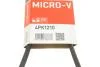 Поліклінові ремені Micro-V Gates 4PK1210 (фото 6)