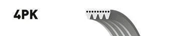 Поліклинові ремені Micro-V Gates 4PK1325