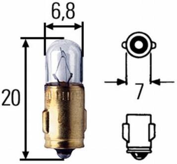 Автомобiльна лампа HELLA 8GP 002 066-241