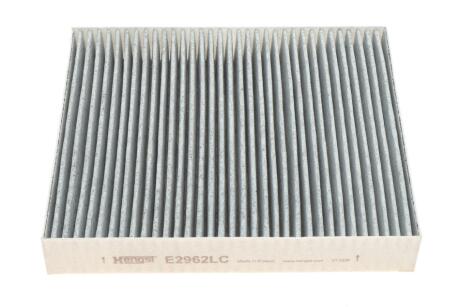 Фільтр салону OPEL INSIGNIA 08-, ASTRA J 09-, CHEVROLET CRUZE 09- вугільний (HENGST) HENGST FILTER E2962LC