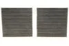 Фільтр салону BMW X3 10- вугільний (2шт.) (HENGST) HENGST FILTER E2992LC-2 (фото 3)