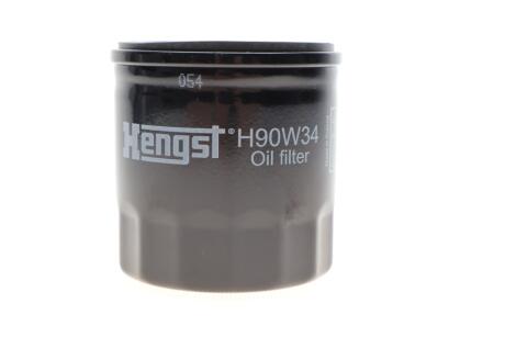 Фільтр масляний двигуна FORD TRANSIT 2.2, 2.4 TDCI 06-, PSA 2.2 HDI 11- (HENGST) HENGST FILTER H90W34