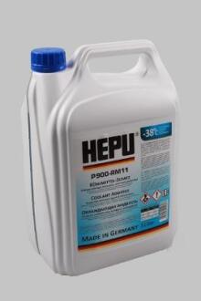 Антифриз G11 READY MIX BLUE -38°C (Каністра 5л) HEPU P900-RM11-005