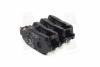 Тормозная колодка передняя TOYOTA COROLLA 00-/YARIS 99-05/PRIUS 00-04(Корея)GEELY MK Hi-Q (SANGSIN) SP1232 (фото 3)