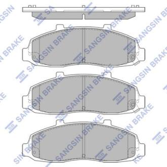 Колодки тормозные передние Ford F150 PICK-UP Hi-Q (SANGSIN) SP1282