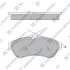 Колодки тормозные передние Citroen C2 (03-), C3 (09-) Hi-Q (SANGSIN) SP1866 (фото 1)
