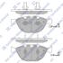 Колодки тормозные передние BMW 5 (E60, E61) (05-), 6 (E63) (06-), 7 (E65, E66, E Hi-Q (SANGSIN) SP1869 (фото 1)