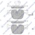 Колодки тормозные задние (дисковые) BMW 3 (F30, F35, F80) (11-) Hi-Q (SANGSIN) SP1952 (фото 1)