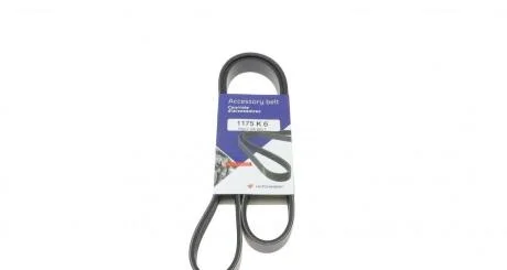 Ремінь генератора (поліклиновий) 1175 K 6 HUTCHINSON 1175K6