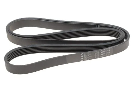 Ремінь генератора (поліклиновий) HUTCHINSON 1775 K 6