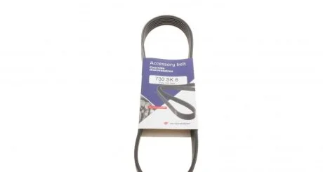 Ремінь (поліклиновий) HUTCHINSON 730 SK 6
