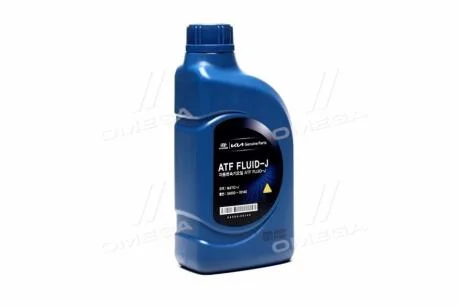 Олива АКПП ATF FLUID-J 1 л Matic-J нп/с для п\'ятиступінчатих АКПП A5SR1 або A5SR2 (заміна RED-1) (04500-00140) Mobis Hyundai/Kia/Mobis 0450000140