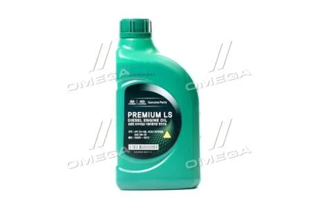 Олива ДВС 5W-30 1 л Premium LS Diesel нп/с CH-4, B3/B4 (05200-00111) Mobis Hyundai/Kia/Mobis 0520000111