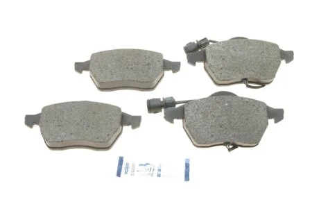 Комплект гальмівних колодок (дискових) ICER 180808