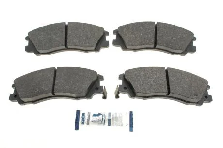 Комплект гальмівних колодок (дискових) ICER 181539