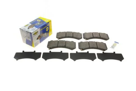 Комплект гальмівних колодок (дискових) ICER 182164