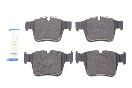 Комплект гальмівних колодок (дискових) ICER 182271