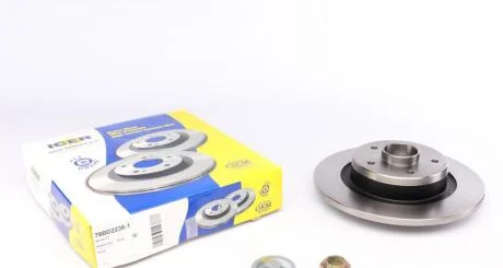 Диск гальмівний ICER 78BD2236-1