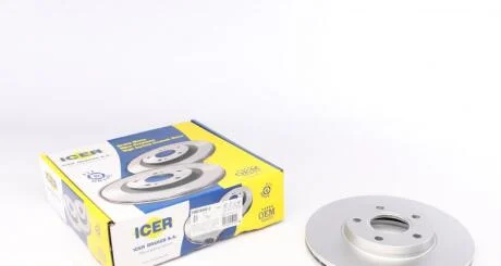 Диск гальмівний ICER 78BD5980-2