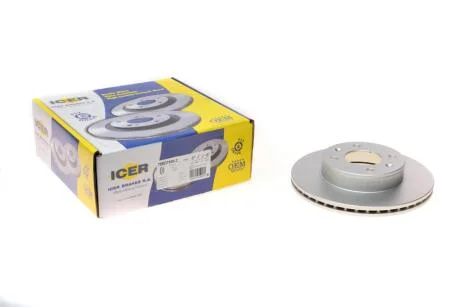 Диск гальмівний ICER 78BD7500-2