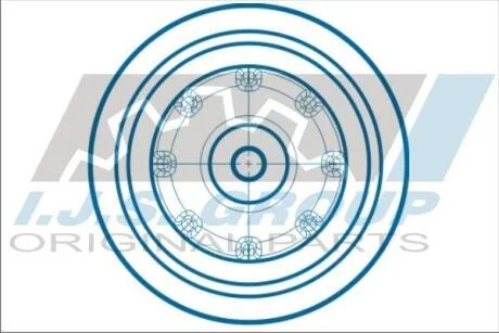 Шків колінчастого валу IJS GROUP 17-1139KIT