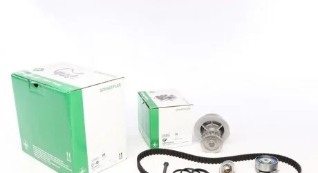 Комплект ременя ГРМ з помпою води INA 530 0004 30