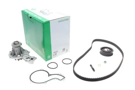 Комплект ременя ГРМ з помпою води INA 530 0162 30