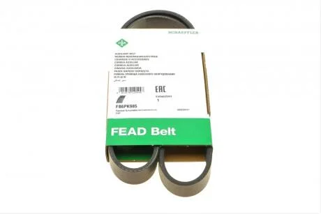 Ремінь генератора поліклиновий INA FB 6PK985