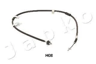 Трос стоянкового гальма Hyundai Coupe 1.6, 2.0 (02-09) 1430/1281мм JAPKO 131H08