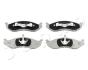 Колодки гальмівні передні Jeep Cherokee, Grand Cherokee, Wrangler I, II/KIA Carnival I, II (-08) JAPKO 50057 (фото 1)