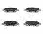 Колодки гальмівні задні диск. Subaru Forester, Impreza, Legacy (99-15) JAPKO 51702 (фото 1)