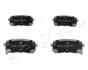 Колодки гальмівні задні дискові Hyundai H-1 2.5CRDI (08-)/Kia Sorento III (15-), Carnival II (01-,06-) JAPKO 51K07 (фото 1)