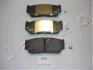 Колодки тормозные задние KIA Sorento (02-)/SsangYong Kyron, Rexton (05-) JAPKO 51S02 (фото 1)