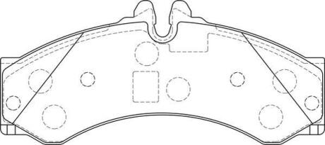 Колодки гальмівні дискові Jurid 2915309560