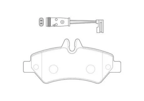 Колодки гальмівні дискові Jurid 2919009561