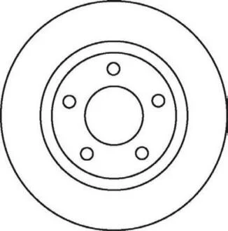 Диск гальмівний Jurid 562060JC