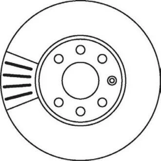 Диск гальмівний Jurid 562069JC