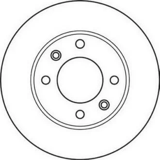 Диск гальмівний Jurid 562130JC