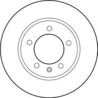 Диск гальмівний Jurid 562164JC