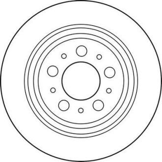 Диск гальмівний Jurid 562174JC