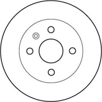 Диск гальмівний Jurid 562181JC