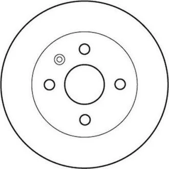 Диск гальмівний Jurid 562181JC