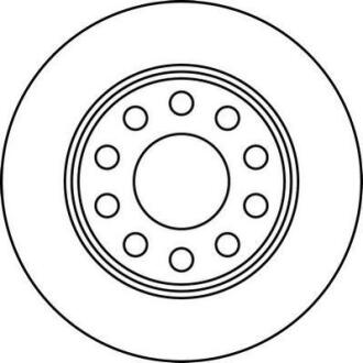 Диск гальмівний Jurid 562191JC