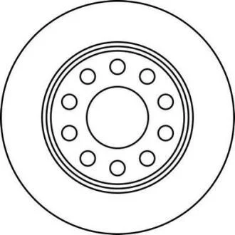 Диск гальмівний Jurid 562191JC