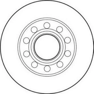 Диск гальмівний Jurid 562192JC