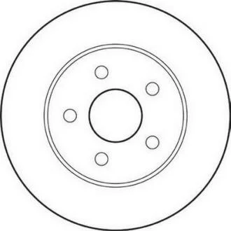 Диск гальмівний Jurid 562193JC